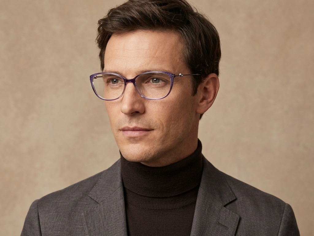 BS2012-1736_Purple_Butterfly_Titanium_Glasses_corner-tryon_male