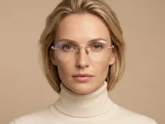 BS2012-1749_Pink_Invisible_Titanium_Glasses_corner-tryon_female