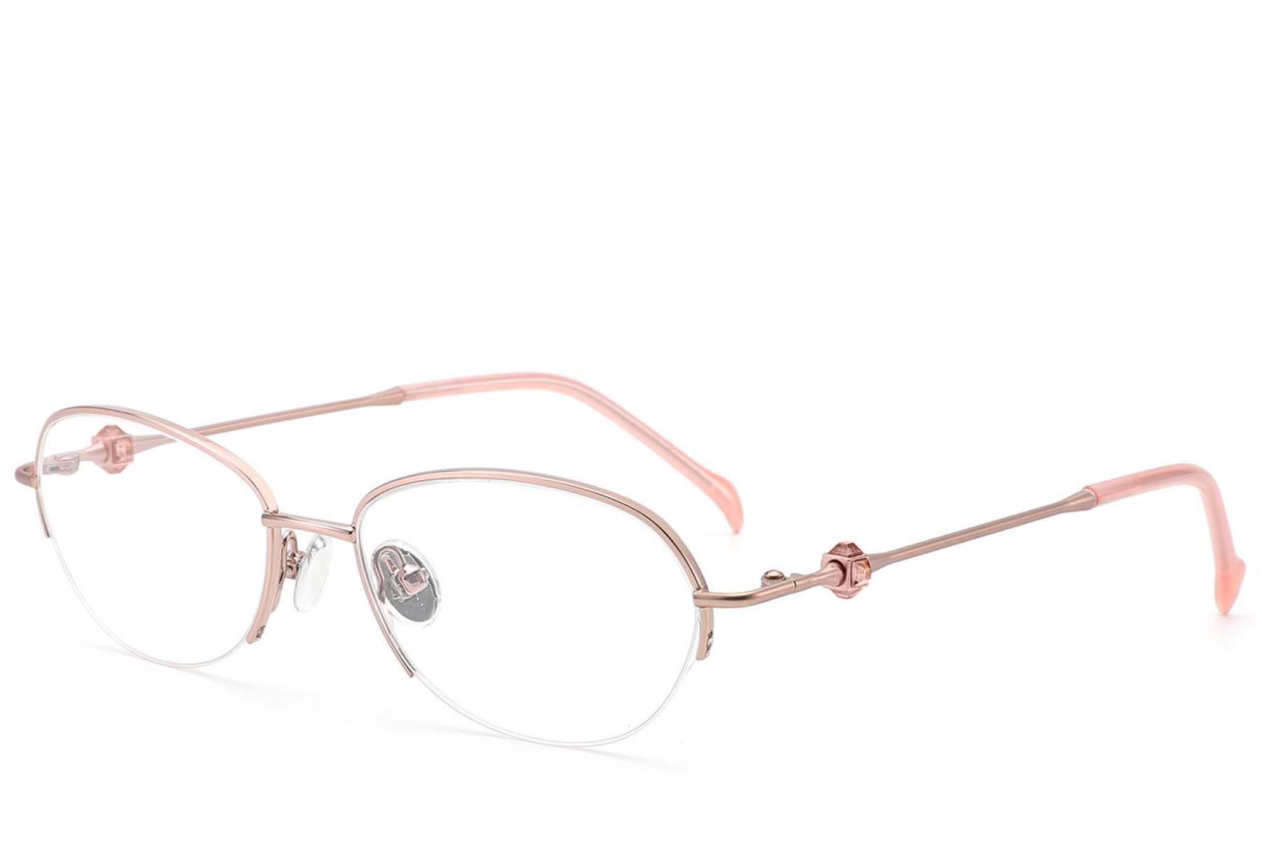 BS2012-1755_Pink_Semi-rimless_Titanium_Glasses_corner