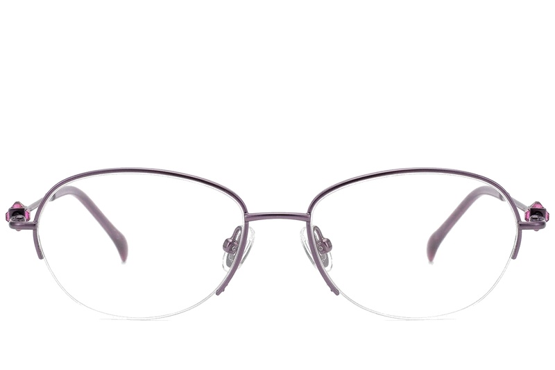 BS2012-1756_Purple_Semi-rimless_Titanium_Glasses_corner-front
