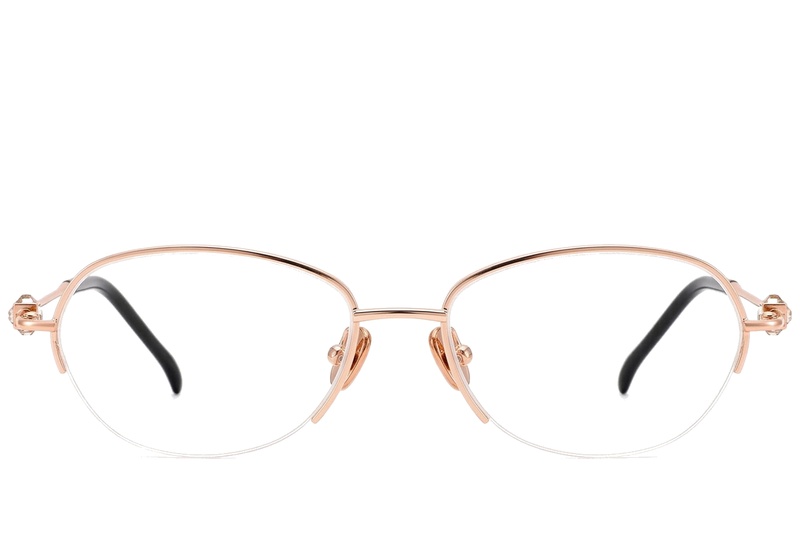 BS2012-1757_Pink_Semi-rimless_Titanium_Glasses_corner-front