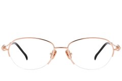 BS2012-1757_Pink_Semi-rimless_Titanium_Glasses_corner-front