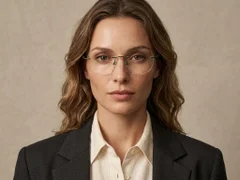 BS2012-1767_Green_Invisible_Titanium_Glasses_corner-tryon_female
