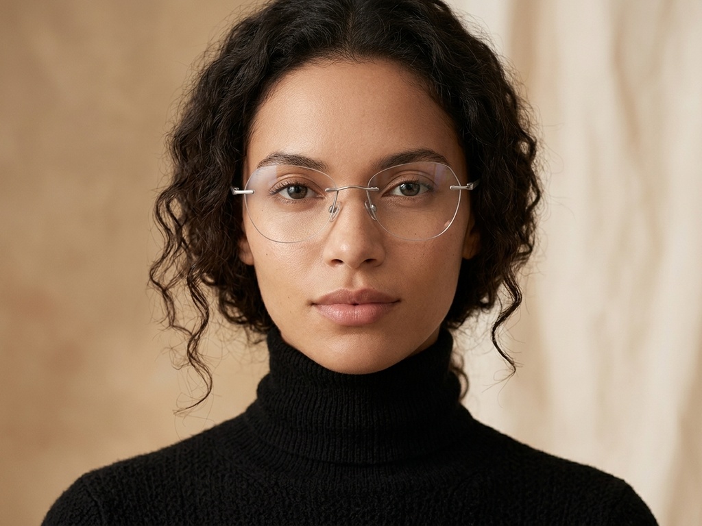 BS2012-1768_Silver_Invisible_Titanium_Glasses_corner-tryon_female