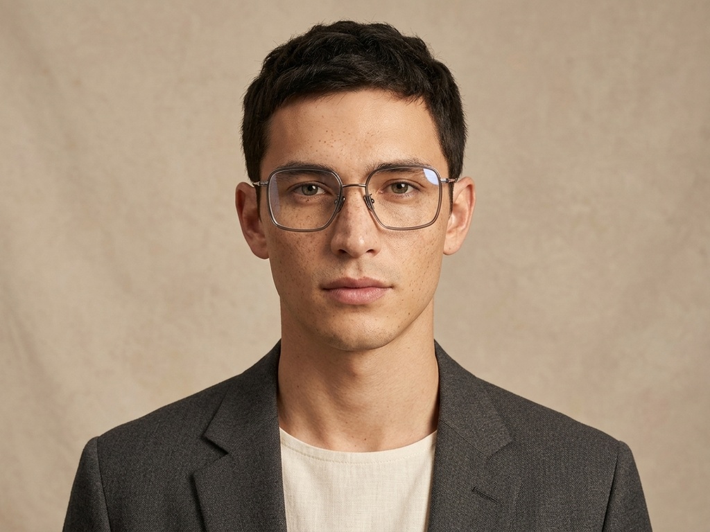 BS2012-1775_Grey_Rectangular_Titanium_Glasses_corner-tryon_male