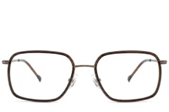 BS2012-1776_Brown_Rectangular_Titanium_Glasses_corner-front