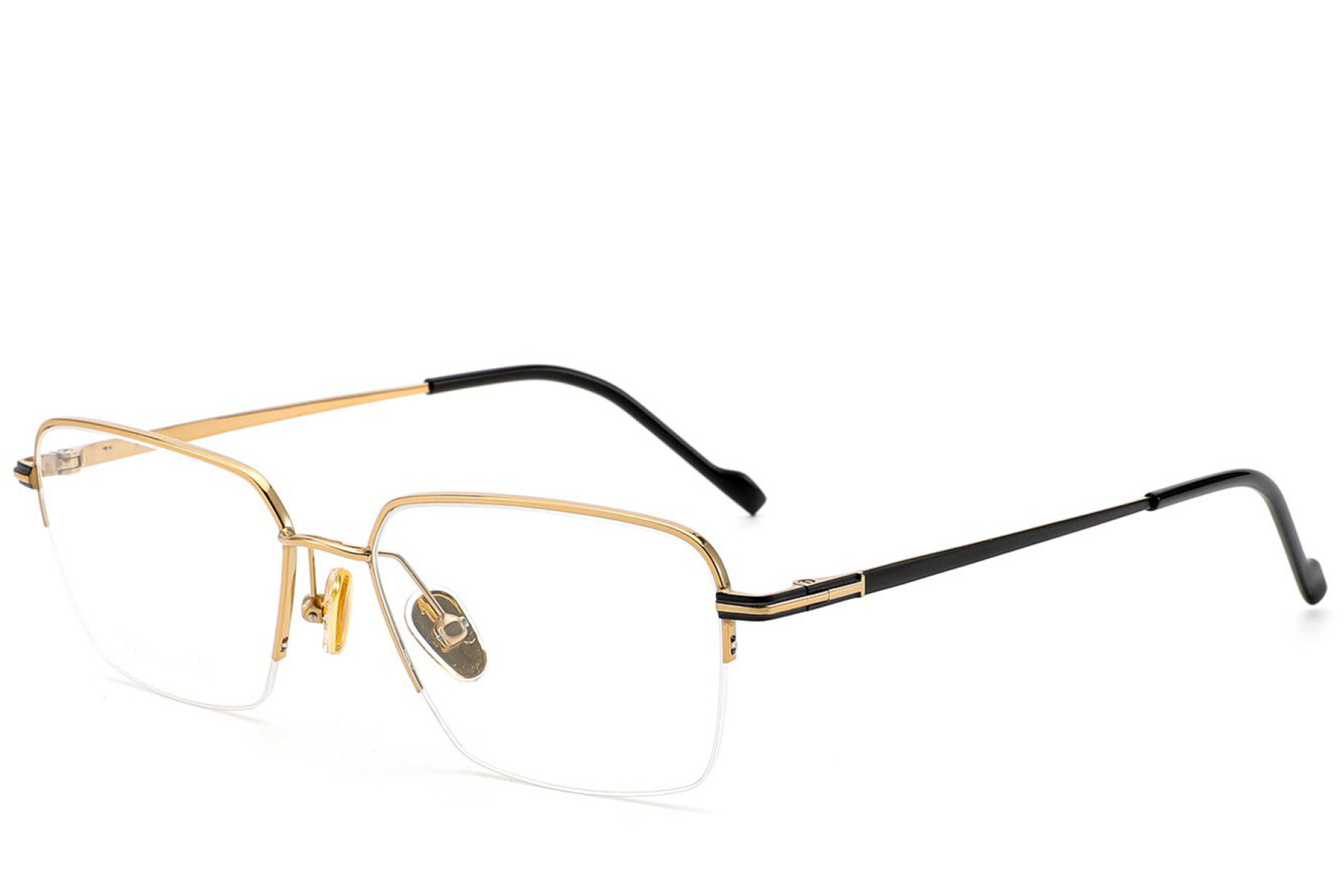 BS2012-1779_Golden_Semi-rimless_Titanium_Glasses_corner