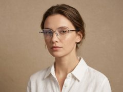 BS2012-1782_Silver_Semi-rimless_Titanium_Glasses_corner-tryon_female