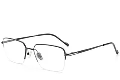 BS2012-1783_Black_Semi-rimless_Titanium_Glasses_corner