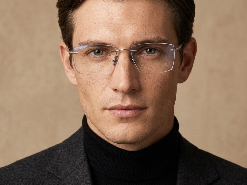 BS2012-1785_Grey_Invisible_Titanium_Glasses-tryon_male