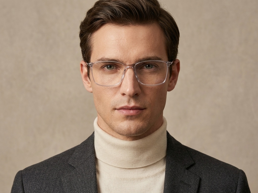 BS2012-1795_Grey_Rectangular_Titanium_Glasses_corner-tryon_male