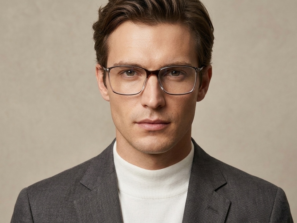 BS2012-1797_Brown_Rectangular_Titanium_Glasses_corner-tryon_male