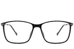 BS2012-1799_Black_Rectangular_Titanium_Glasses_corner-front