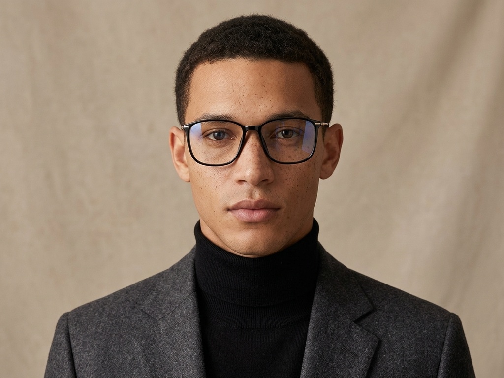 BS2012-1800_Black_Rectangular_Titanium_Glasses_corner-tryon_male