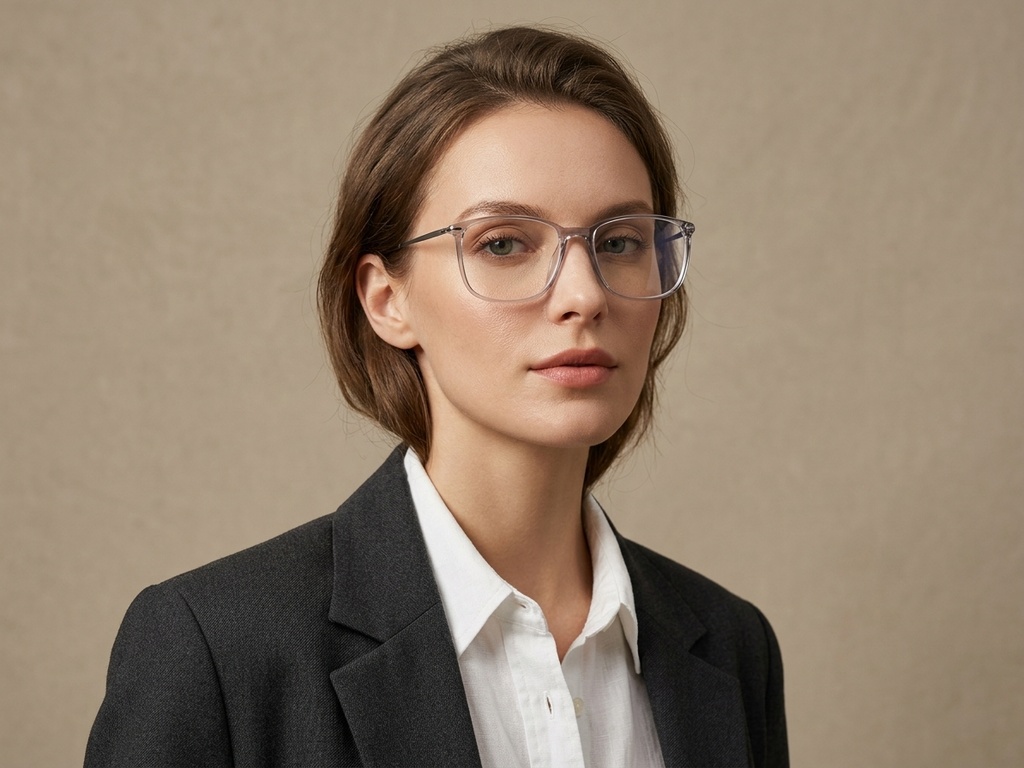 BS2012-1801_Grey_Rectangular_Titanium_Glasses_corner-tryon_female