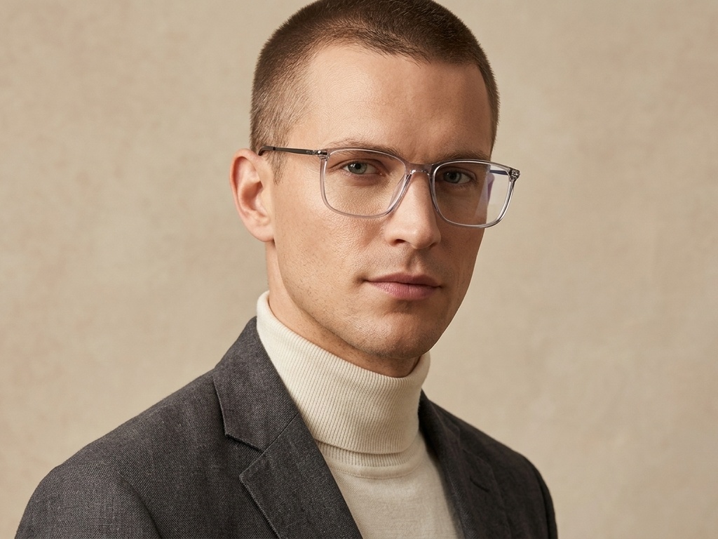 BS2012-1801_Grey_Rectangular_Titanium_Glasses_corner-tryon_male