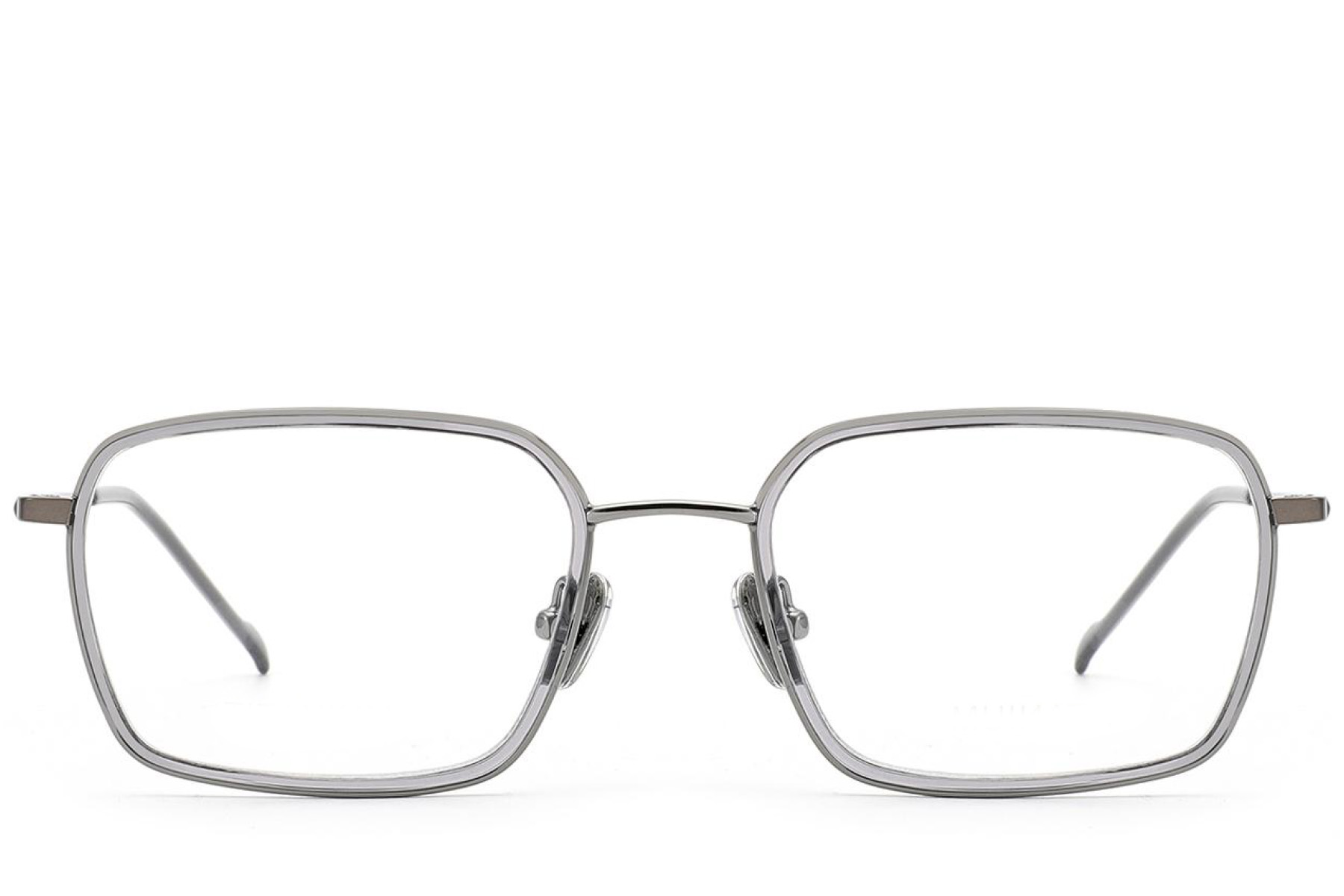 BS2012-1807_Grey_Rectangular_Titanium_Glasses_front