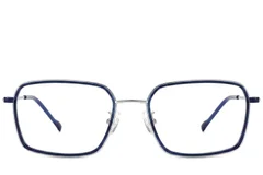 BS2012-1809_Blue_Rectangular_Titanium_Glasses_corner-front