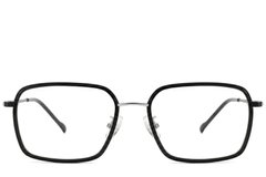 BS2012-1810_Black_Rectangular_Titanium_Glasses_corner-front