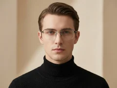BS2012-1815_Black_Semi-rimless_Titanium_Glasses_corner-tryon_male