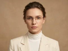 BS2012-1818_Brown_Invisible_Titanium_Glasses_corner-tryon_female