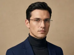 BS2012-1818_Brown_Invisible_Titanium_Glasses_corner-tryon_male