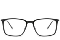 BS2012-1821_Black_Rectangular_Titanium_Glasses_corner-front