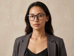 BS2012-1821_Black_Rectangular_Titanium_Glasses_corner-tryon_female