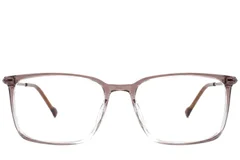 BS2012-1824_Brown_Rectangular_Titanium_Glasses_corner-front