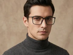 BS2012-1826_Black_Rectangular_Titanium_Glasses_corner-tryon_male
