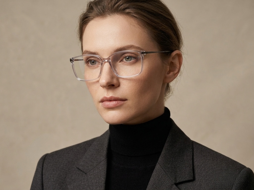 BS2012-1828_Grey_Rectangular_Titanium_Glasses-tryon_female