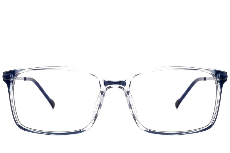 BS2012-1831_Blue_Rectangular_Titanium_Glasses_corner-front