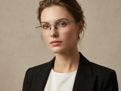 BS2012-1834_Grey_Invisible_Titanium_Glasses_corner-tryon_female