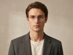 BS2012-1835_Brown_Invisible_Titanium_Glasses_corner-tryon_male