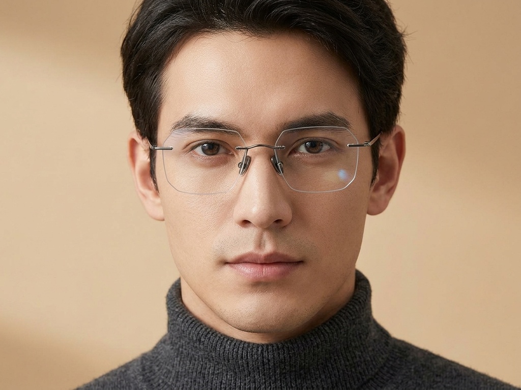 BS2012-1837_Grey_Invisible_Titanium_Glasses_corner-tryon_male