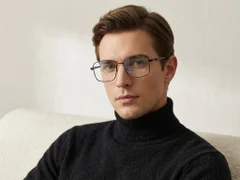 BS2012-1842_Black_Rectangular_Titanium_Glasses_corner-tryon_male