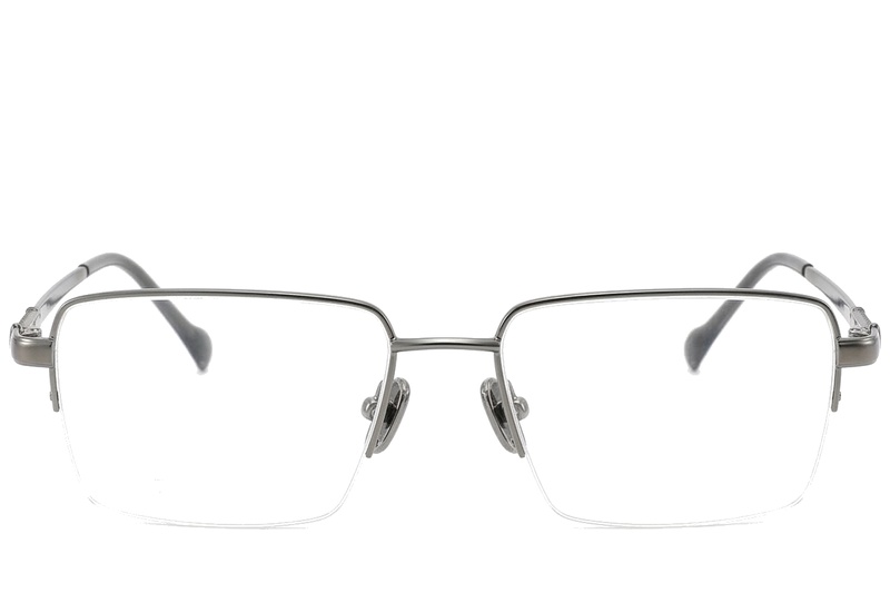 BS2012-1844_Grey_Semi-rimless_Titanium_Glasses_corner-front