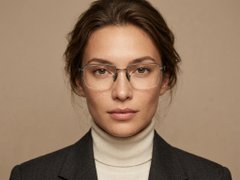 BS2012-1844_Grey_Semi-rimless_Titanium_Glasses_corner-tryon_female