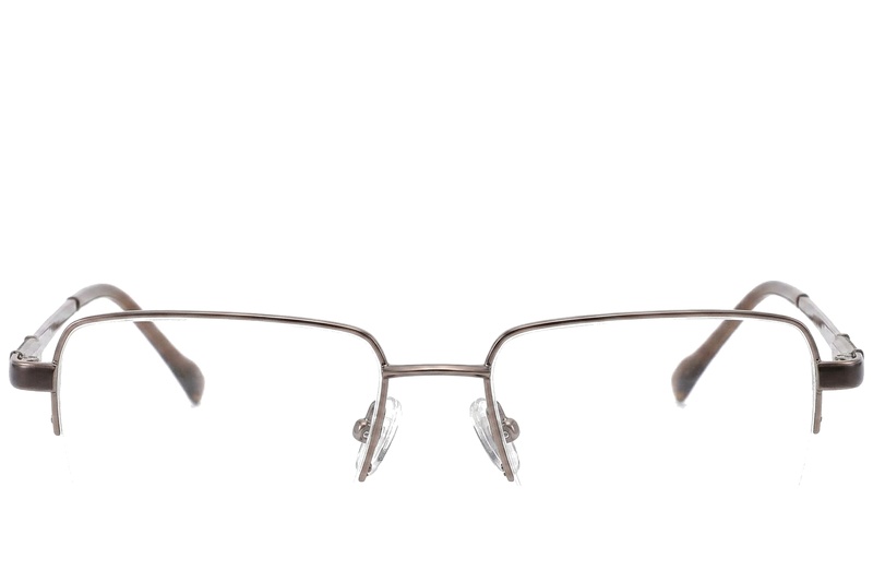 BS2012-1845_Brown_Semi-rimless_Titanium_Glasses_corner-front