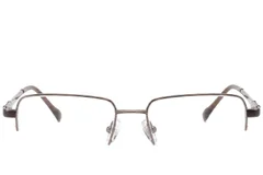 BS2012-1845_Brown_Semi-rimless_Titanium_Glasses_corner-front