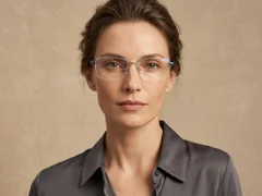 BS2012-1846_Silver_Semi-rimless_Titanium_Glasses-tryon_female