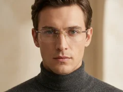 BS2012-1848_Golden_Invisible_Titanium_Glasses-tryon_male