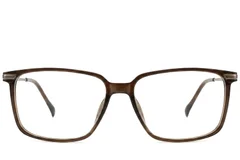 BS2012-1855_Brown_Rectangular_Titanium_Glasses_corner-front