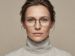 BS2012-1861_Brown_Rectangular_Titanium_Glasses_corner-tryon_female