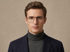 BS2012-1861_Brown_Rectangular_Titanium_Glasses_corner-tryon_male