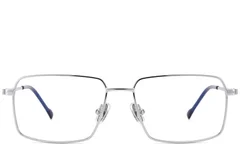 BS2012-1862_Silver_Rectangular_Titanium_Glasses_corner-front