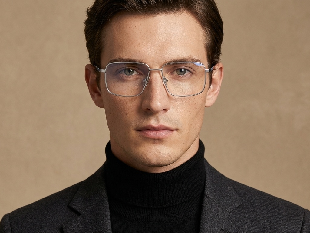 BS2012-1862_Silver_Rectangular_Titanium_Glasses_corner-tryon_male