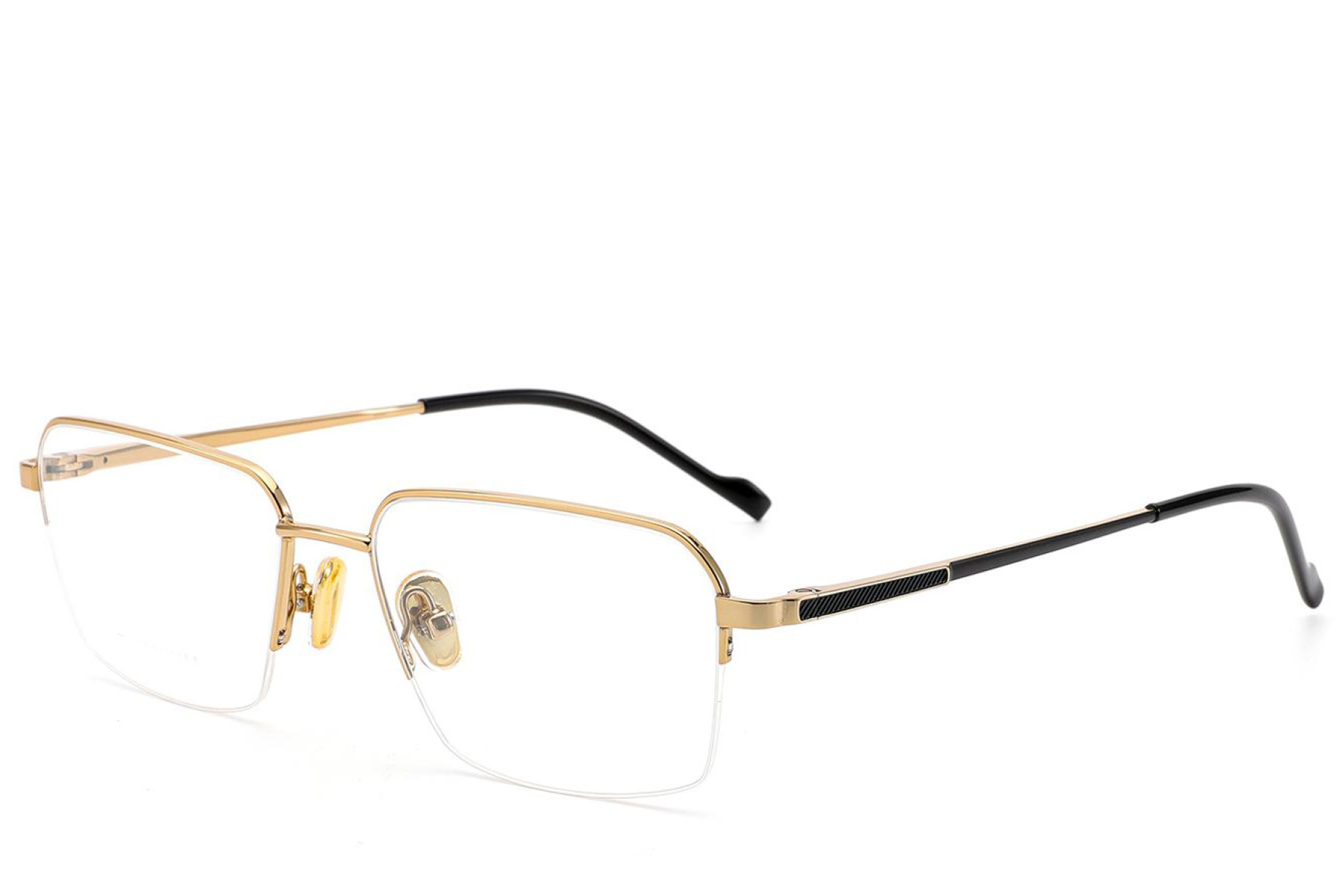 BS2012-1864_Golden_Semi-rimless_Titanium_Glasses_corner