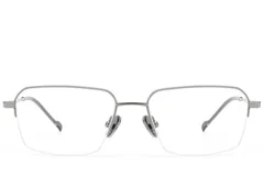 BS2012-1865_Grey_Semi-rimless_Titanium_Glasses_front