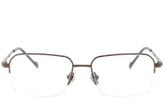 BS2012-1866_Brown_Semi-rimless_Titanium_Glasses_corner-front